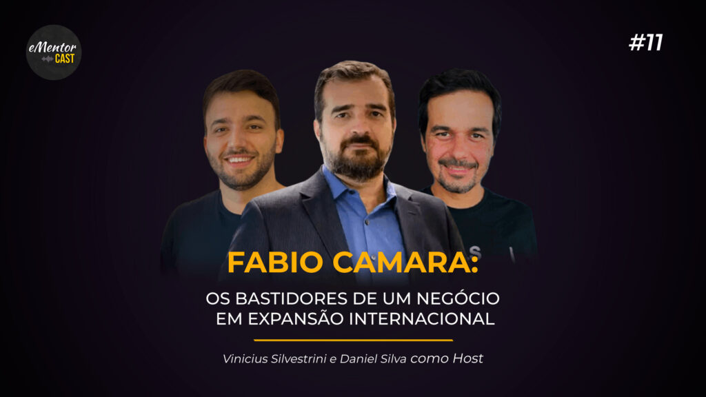 Foto podcast com Fabio Camara